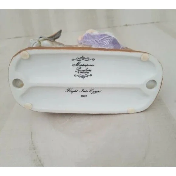 Vintage “Flight Into Egypt” 1992 Masterpiece Home Interiors Figurine, “retired” - Picture 4 of 7